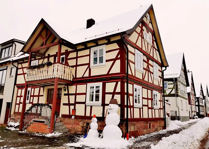 Gemuetliche Im Fachwerkhaus Apartamento Schönau an der Brend
